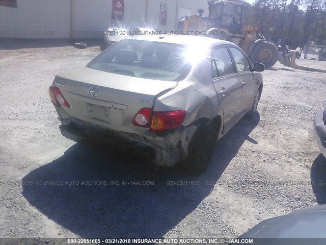 2T1BU40E69C135552 - 2009 TOYOTA COROLLA S/LE/XLE GOLD photo 6