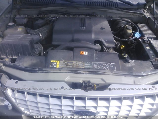 1FMDU75WX2UB28233 - 2002 FORD EXPLORER LIMITED ოქროსფერი ფოტო 10