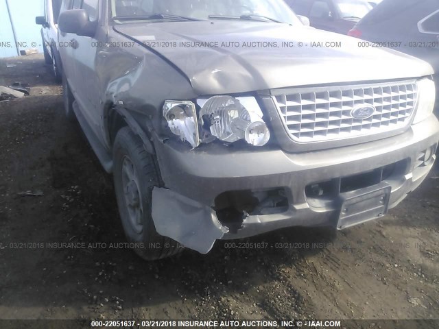 1FMDU75WX2UB28233 - 2002 FORD EXPLORER LIMITED ოქროსფერი ფოტო 6
