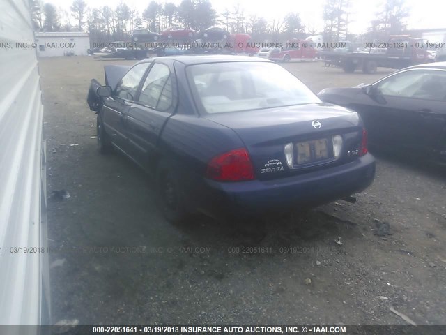 3N1CB51D35L450826 - 2005 NISSAN SENTRA 1.8/1.8S BLUE photo 3