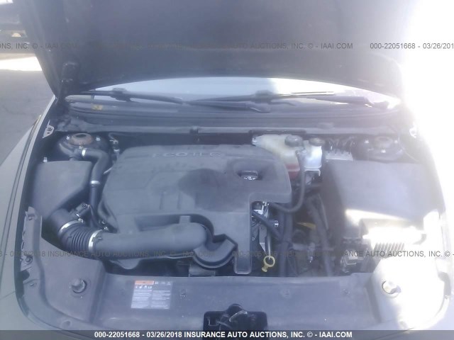 1G1ZC5E16BF213072 - 2011 CHEVROLET MALIBU 1LT 黑色 照片 10