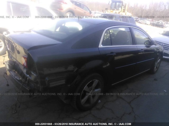 1G1ZC5E16BF213072 - 2011 CHEVROLET MALIBU 1LT 黑色 照片 4