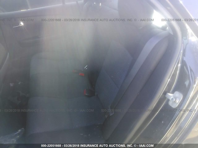 1G1ZC5E16BF213072 - 2011 CHEVROLET MALIBU 1LT 黑色 照片 8