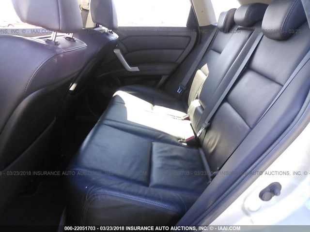 5J8TB1H23AA006293 - 2010 ACURA RDX GRAY photo 8