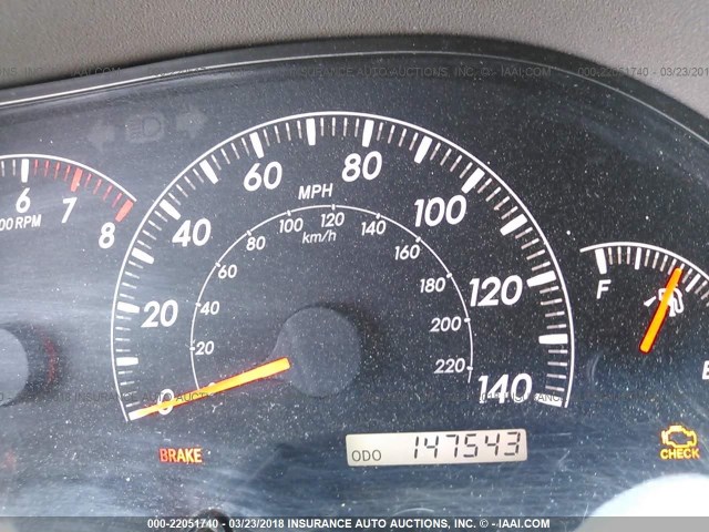 JTDBE32K953025219 - 2005 TOYOTA CAMRY LE/XLE/SE TAN photo 7