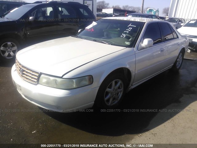 1G6KS54Y52U166982 - 2002 CADILLAC SEVILLE SLS WHITE photo 2