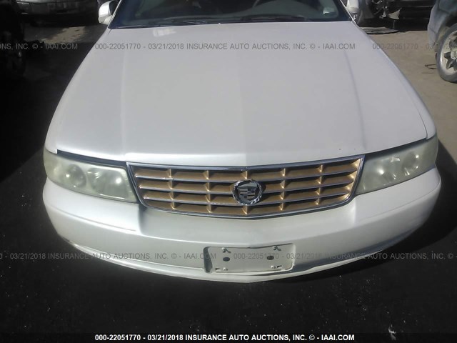 1G6KS54Y52U166982 - 2002 CADILLAC SEVILLE SLS WHITE photo 6