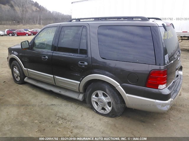 1FMFU18535LA13587 - 2005 FORD EXPEDITION EDDIE BAUER GREEN photo 3