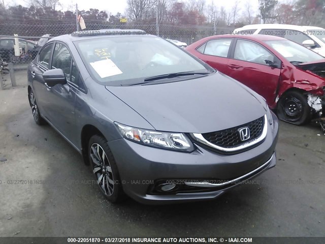 2HGFB2F93EH524060 - 2014 HONDA CIVIC EXL Boz foto 1