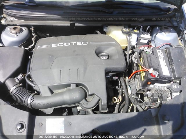 1G1ZG57B09F193468 - 2009 CHEVROLET MALIBU LS 灰色 照片 10