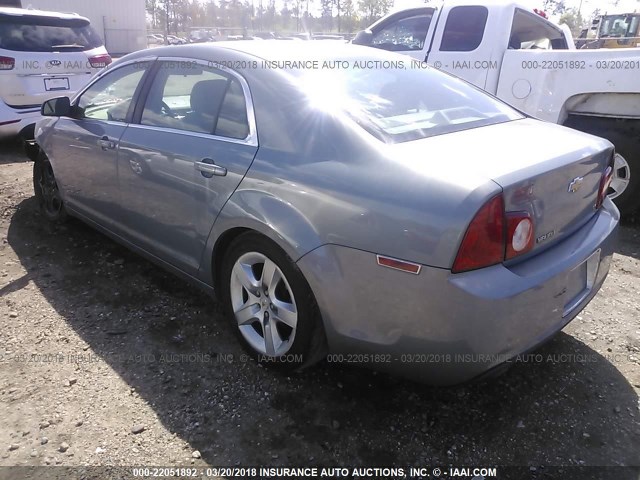1G1ZG57B09F193468 - 2009 CHEVROLET MALIBU LS 灰色 照片 3