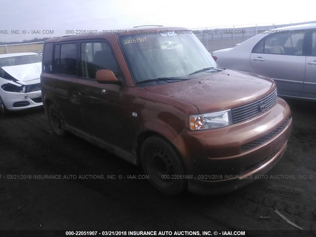 JTLKT324064123692 - 2006 TOYOTA SCION XB ORANGE photo 1