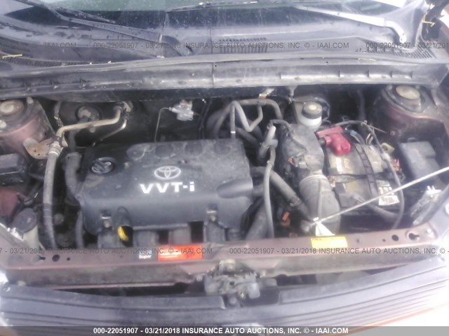 JTLKT324064123692 - 2006 TOYOTA SCION XB ORANGE photo 10