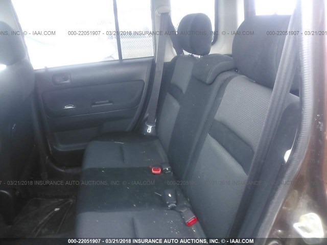 JTLKT324064123692 - 2006 TOYOTA SCION XB ORANGE photo 8