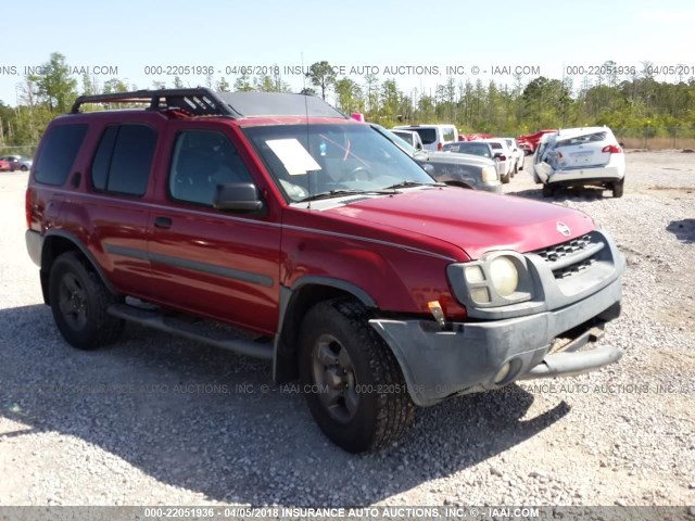 5N1ED28T42C505105 - 2002 NISSAN XTERRA XE/SE MAROON photo 1