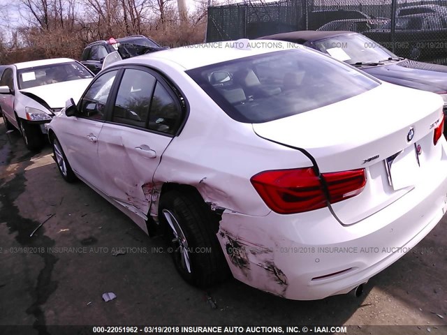 WBA8E5G50HNU22607 - 2017 BMW 320 XI WHITE photo 6