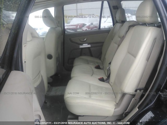 YV1CZ592851141351 - 2005 VOLVO XC90 BLACK photo 8