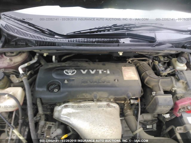 JTKDE177750040037 - 2005 TOYOTA SCION TC 紫色 照片 10