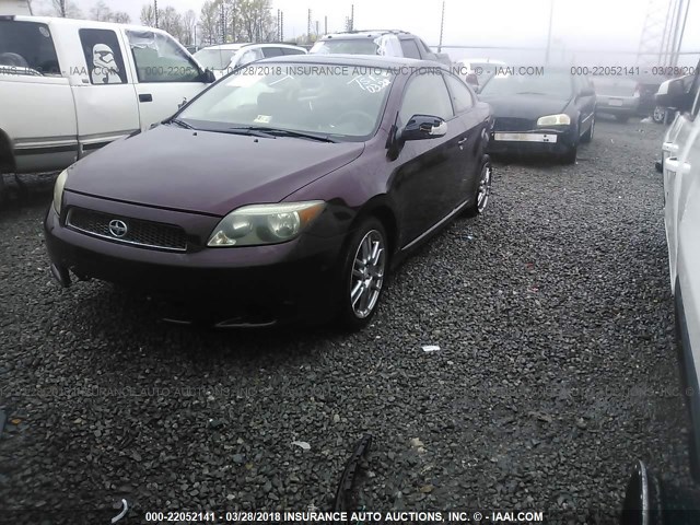 JTKDE177750040037 - 2005 TOYOTA SCION TC 紫色 照片 2