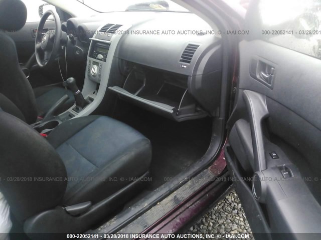 JTKDE177750040037 - 2005 TOYOTA SCION TC 紫色 照片 5