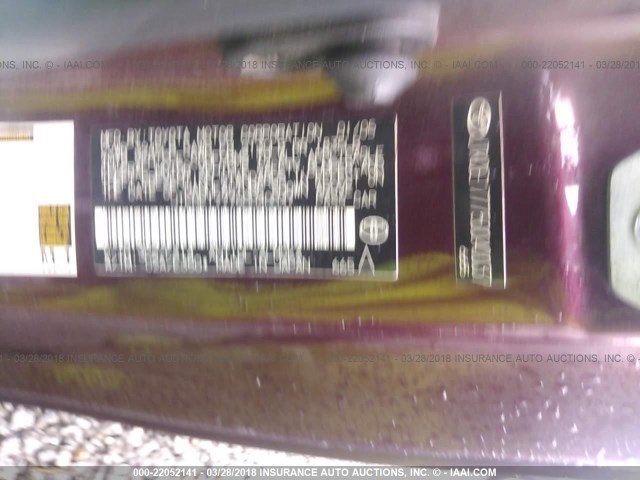 JTKDE177750040037 - 2005 TOYOTA SCION TC 紫色 照片 9