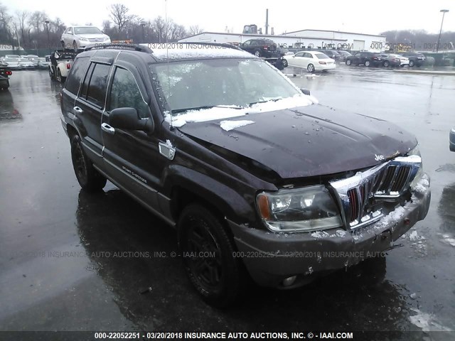 1J4GW48S34C169017 - 2004 JEEP GRAND CHEROKEE LAREDO/COLUMBIA/FREEDOM 栗色 照片 1