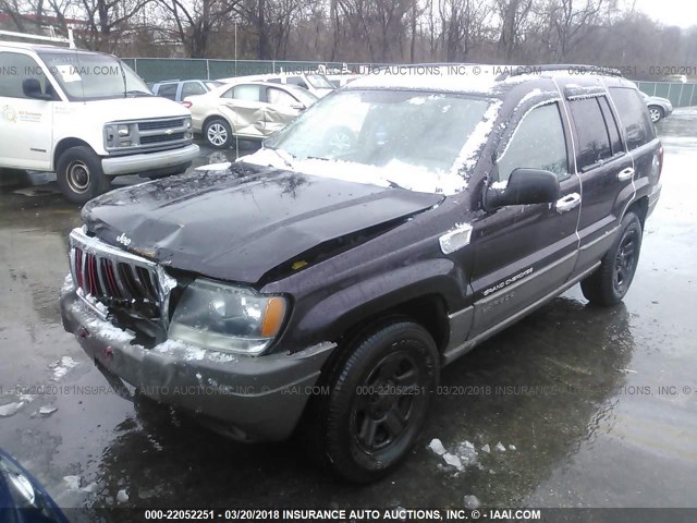 1J4GW48S34C169017 - 2004 JEEP GRAND CHEROKEE LAREDO/COLUMBIA/FREEDOM 栗色 照片 2