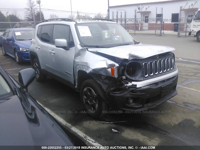 ZACCJBBH7FPC13233 - 2015 JEEP RENEGADE LATITUDE SILVER photo 1