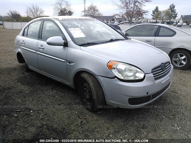 KMHCN46C79U370175 - 2009 HYUNDAI ACCENT GLS SILVER photo 1