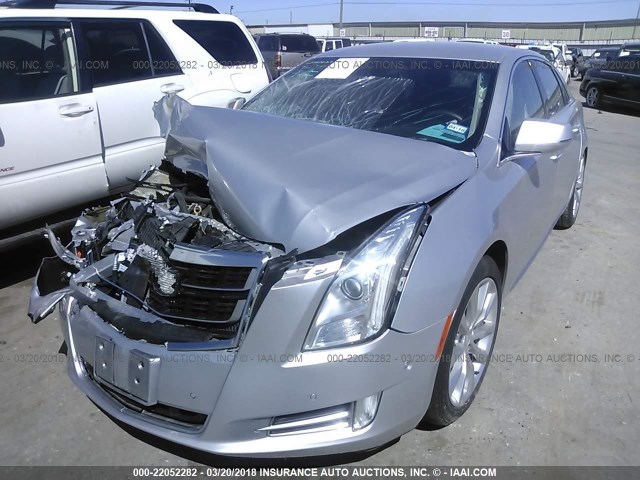 2G61M5S31G9170433 - 2016 CADILLAC XTS LUXURY COLLECTION SILVER photo 2