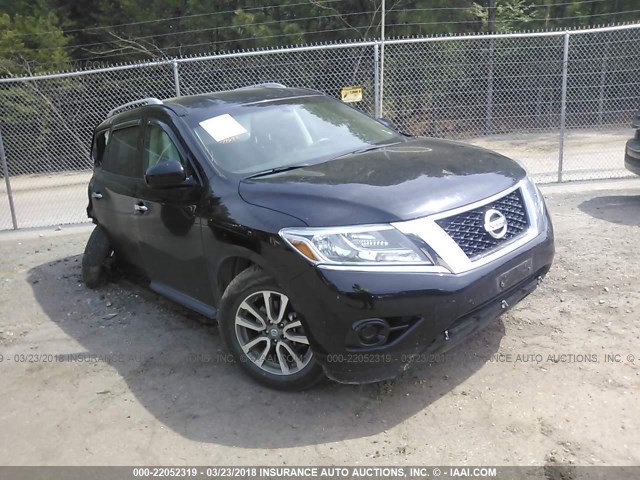 5N1AR2MN9DC655902 - 2013 NISSAN PATHFINDER S/SV/SL/PLATINUM BLACK photo 1