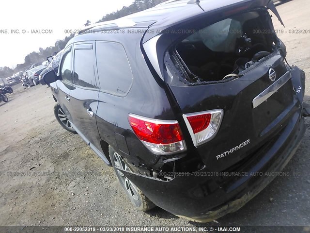 5N1AR2MN9DC655902 - 2013 NISSAN PATHFINDER S/SV/SL/PLATINUM BLACK photo 3