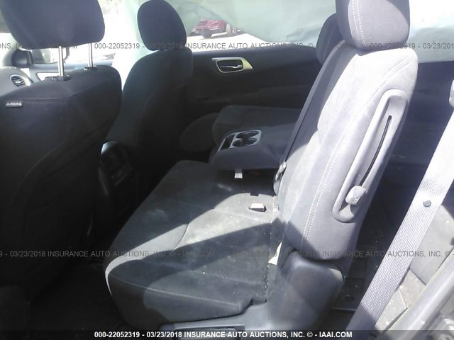 5N1AR2MN9DC655902 - 2013 NISSAN PATHFINDER S/SV/SL/PLATINUM 黑色 照片 8