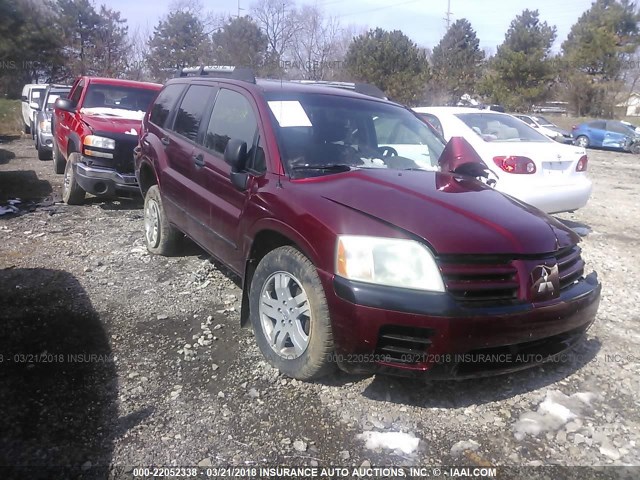 4A4MN21S25E004701 - 2005 MITSUBISHI ENDEAVOR LS MAROON photo 1