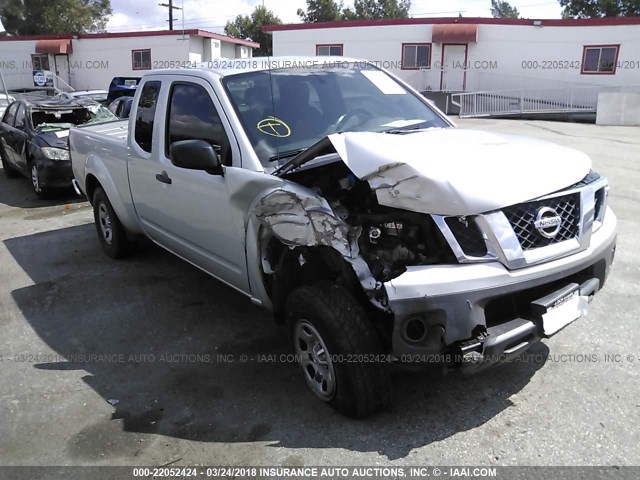 1N6BD0CT9CC400531 - 2012 NISSAN FRONTIER S/SV SILVER photo 1