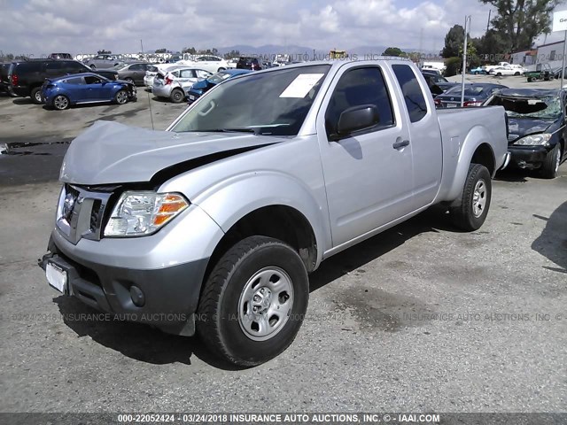1N6BD0CT9CC400531 - 2012 NISSAN FRONTIER S/SV SILVER photo 2
