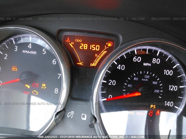 3N1CE2CP2EL376117 - 2014 NISSAN VERSA NOTE S/S PLUS/SV/SL SILVER photo 7