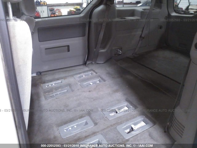 2FMZA52255BA73219 - 2005 FORD FREESTAR SEL WHITE photo 8