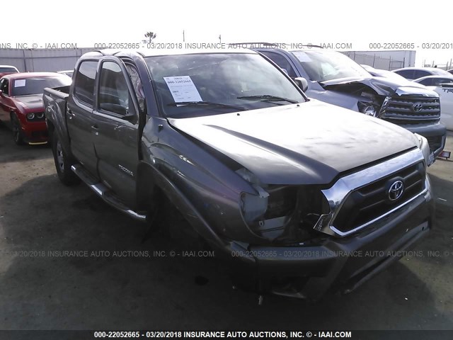 5TFJX4GN7DX024060 - 2013 TOYOTA TACOMA DOUBLE CAB ოქროსფერი ფოტო 1