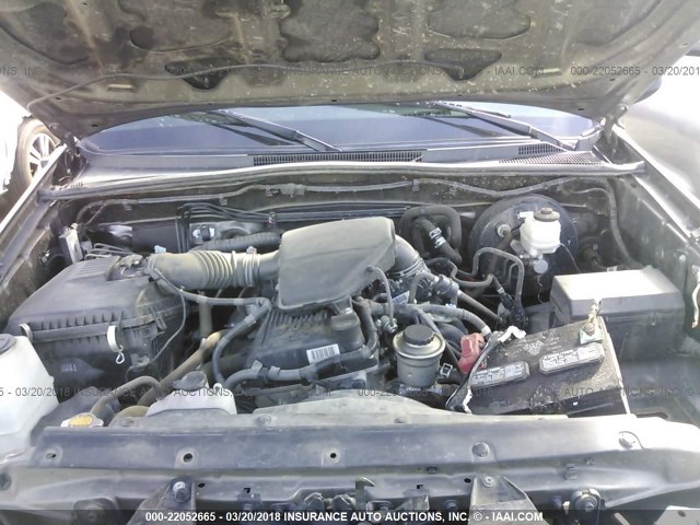 5TFJX4GN7DX024060 - 2013 TOYOTA TACOMA DOUBLE CAB ოქროსფერი ფოტო 10