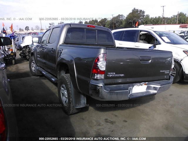 5TFJX4GN7DX024060 - 2013 TOYOTA TACOMA DOUBLE CAB GOLD photo 3