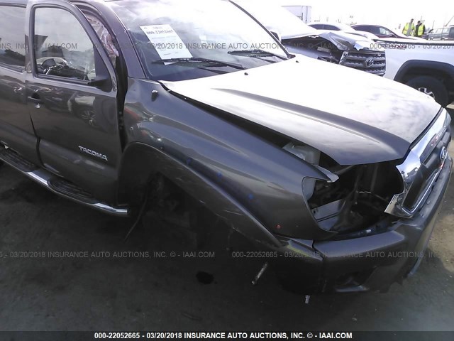 5TFJX4GN7DX024060 - 2013 TOYOTA TACOMA DOUBLE CAB ოქროსფერი ფოტო 6