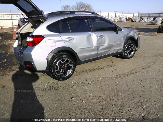 JF2GPALC4G8249775 - 2016 SUBARU CROSSTREK LIMITED GRAY photo 4