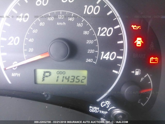 JTDBL40E09J016676 - 2009 TOYOTA COROLLA LE/XLE RED photo 7