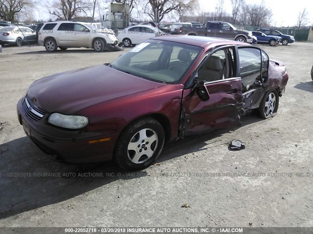 1G1NE52J13M573280 - 2003 CHEVROLET MALIBU LS 红色 照片 2