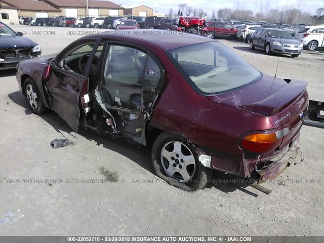 1G1NE52J13M573280 - 2003 CHEVROLET MALIBU LS 红色 照片 3