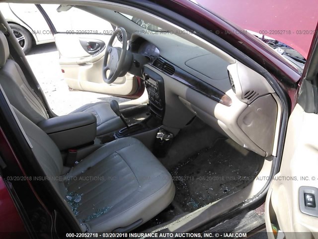 1G1NE52J13M573280 - 2003 CHEVROLET MALIBU LS 红色 照片 5