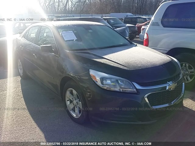 1G11B5SL9FF284133 - 2015 CHEVROLET MALIBU LS 绿色 照片 1