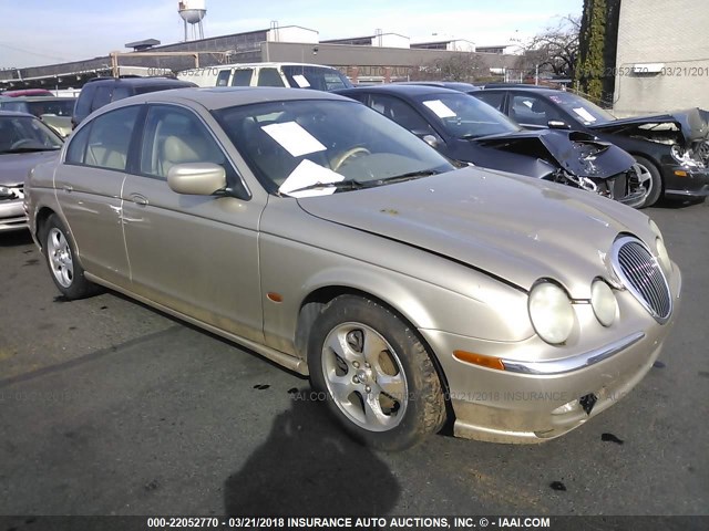 SAJDA01N12FM26208 - 2002 JAGUAR S-TYPE GOLD photo 1