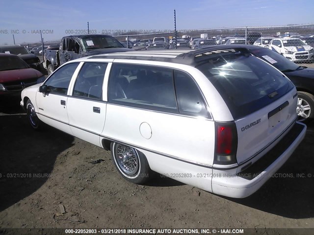 1G1BL8374NW102809 - 1992 CHEVROLET CAPRICE WHITE photo 3